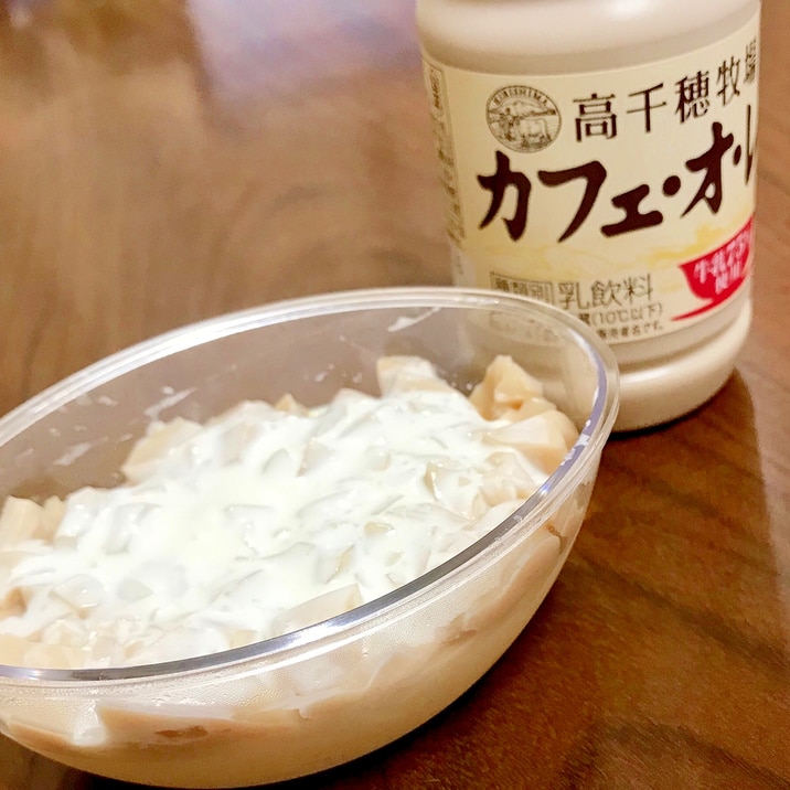 カフェオレゼリー×卵ミルクプリン